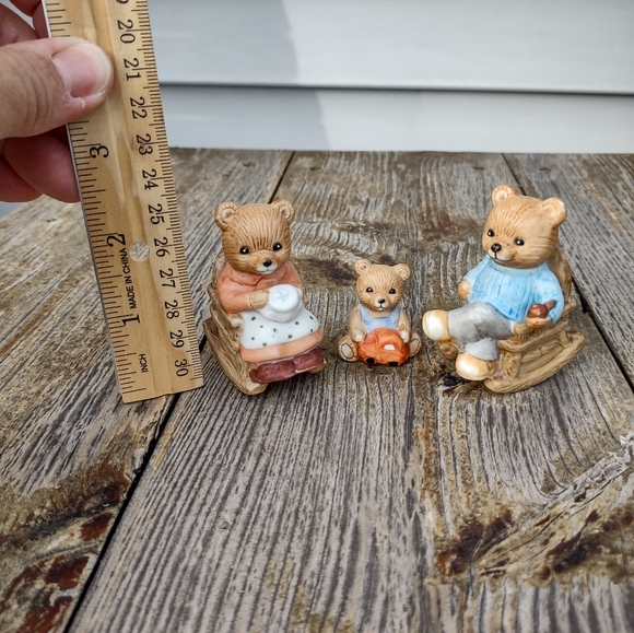 Vintage Homco bear family - Picture 2 of 6